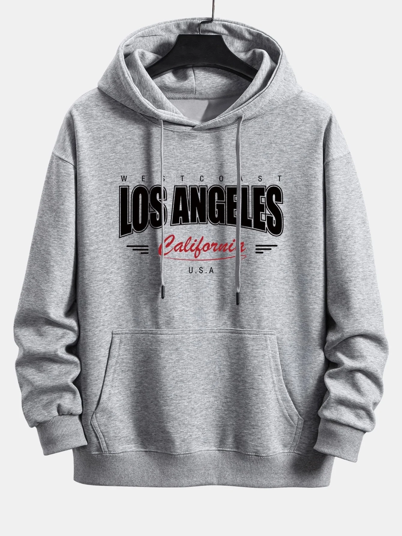 Riggs | Los Angeles Print Relax Fit Hoodie - Image 6
