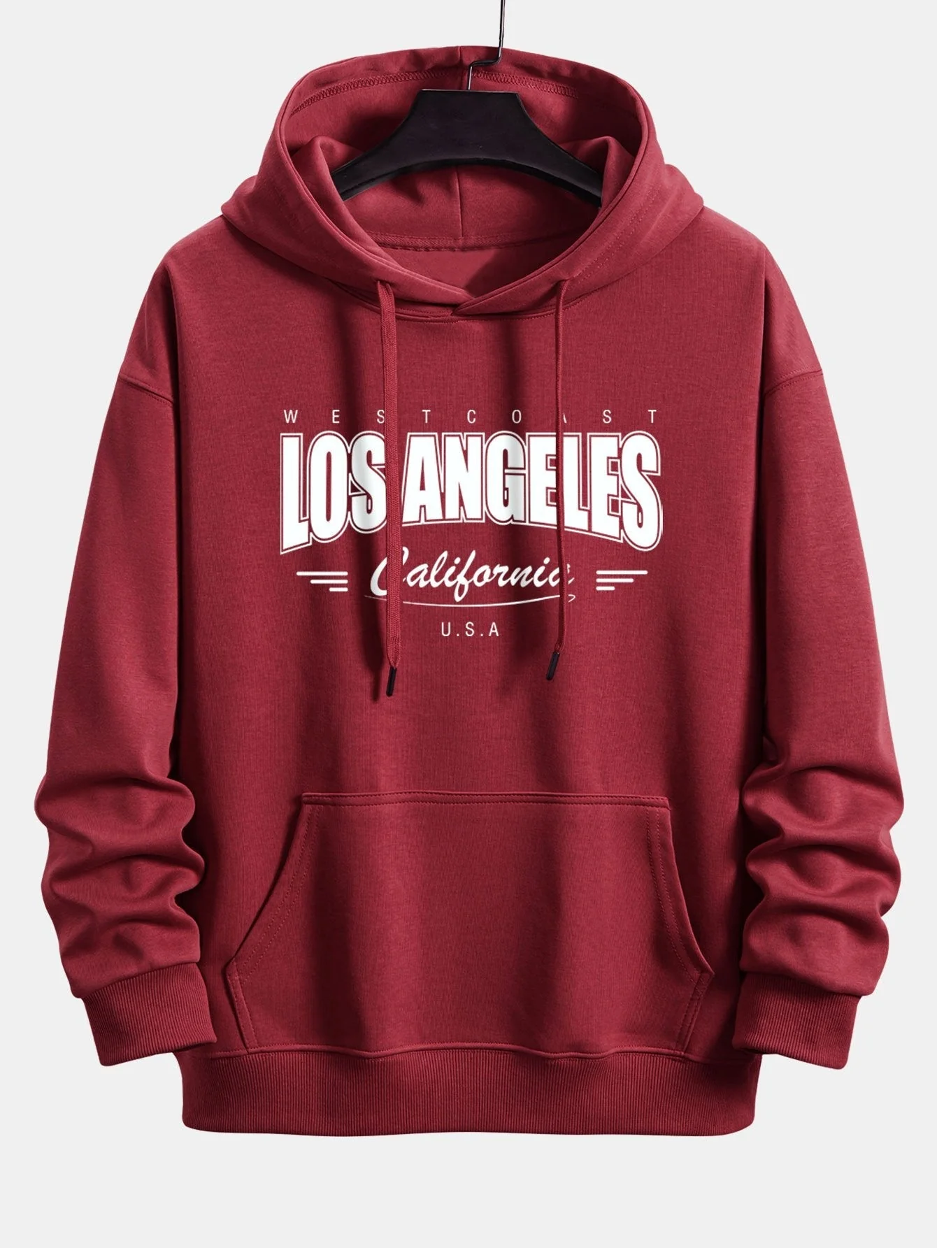 Riggs | Los Angeles Print Relax Fit Hoodie - Image 7