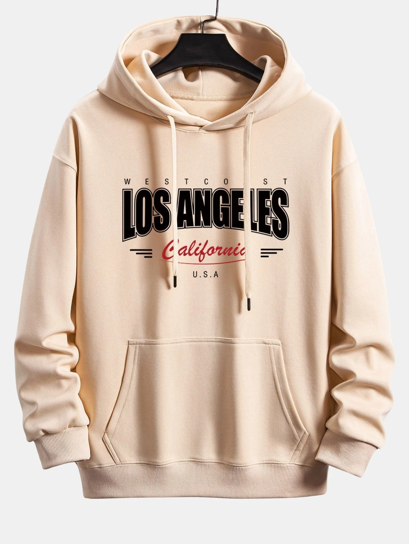 Riggs | Los Angeles Print Relax Fit Hoodie - Image 8