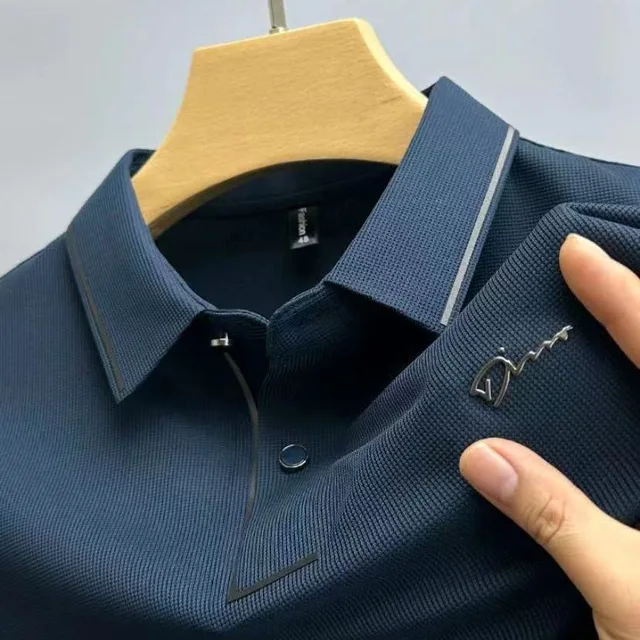 Riley® | Silk Polo shirt - Image 8