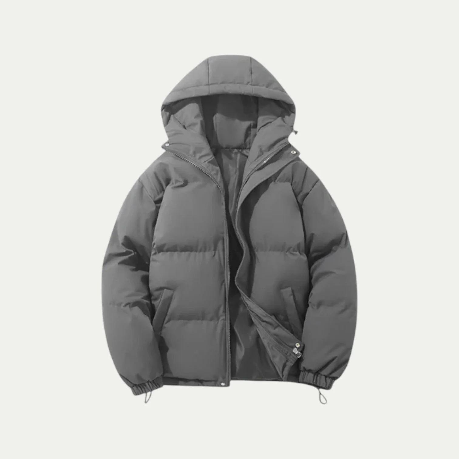 Ringo | Unisex down quilted jacket with hood and thermal insulation - Image 13