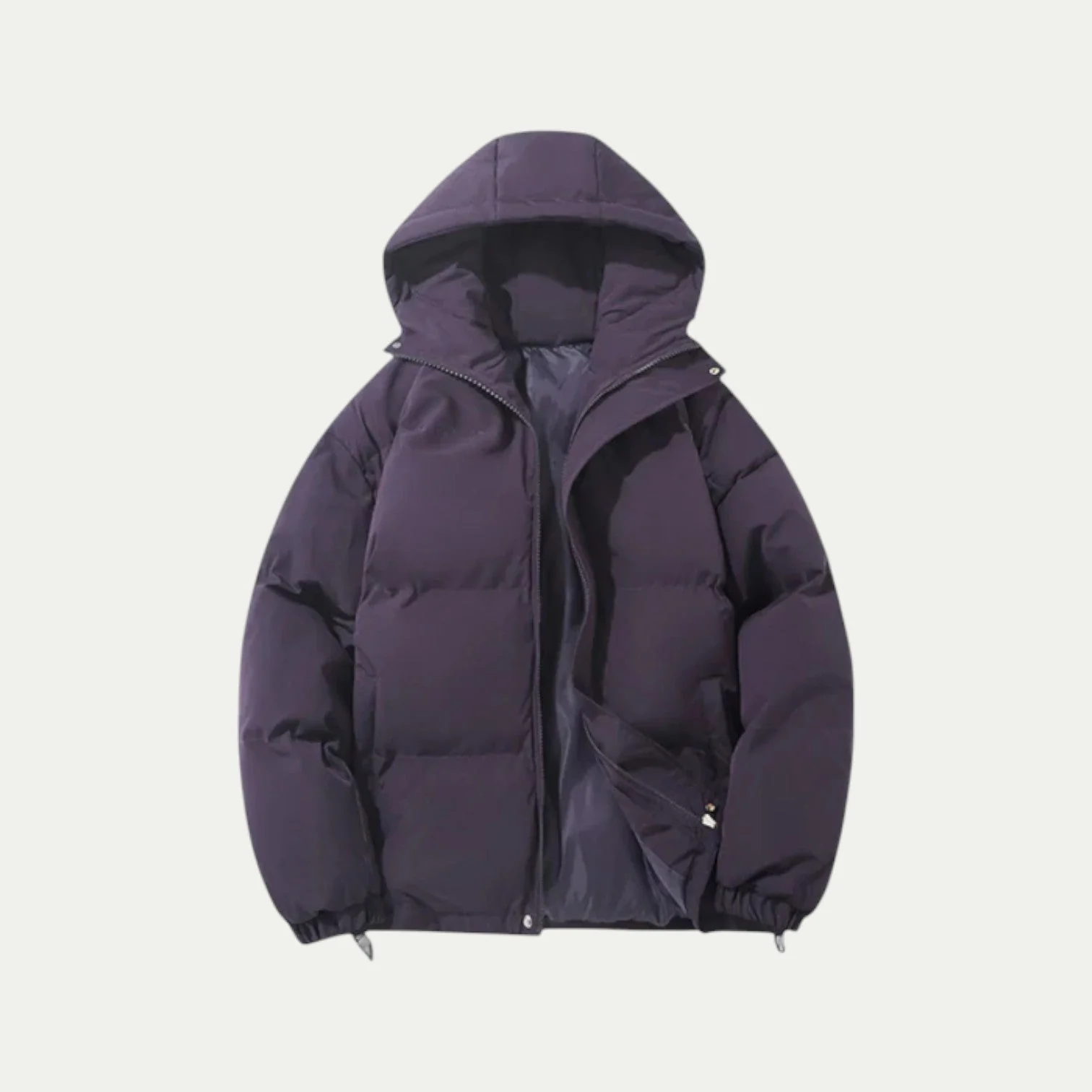 Ringo | Unisex down quilted jacket with hood and thermal insulation - Image 4