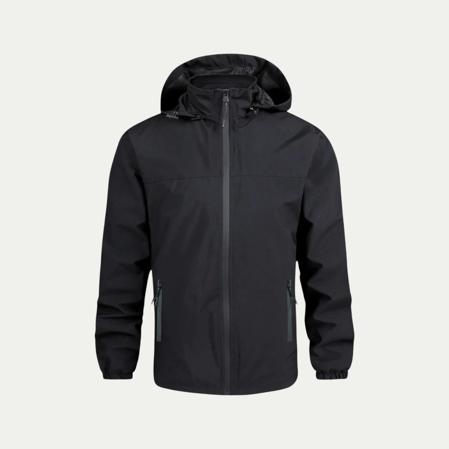 Rithwik | Water-repellent windbreaker jacket with hood - Image 3
