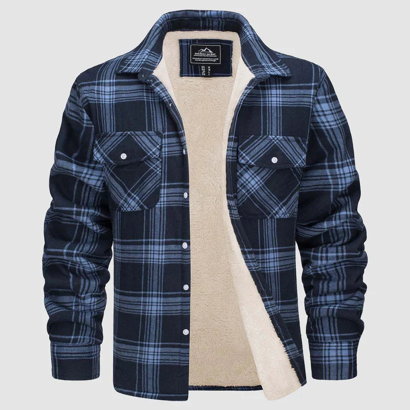 River® | Fleece-Lined Flannel Shirt For Men - Image 4