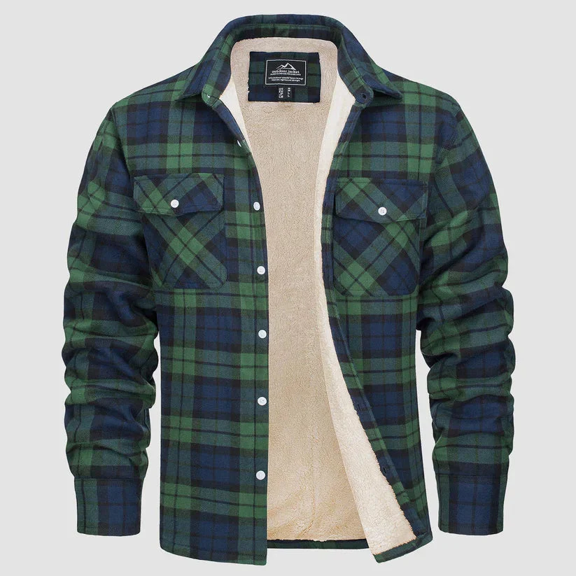 River® | Fleece-Lined Flannel Shirt For Men - Image 6