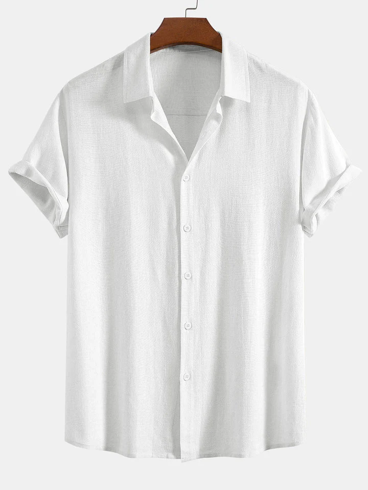River | Linen blend shirt and straight pants set - Image 10