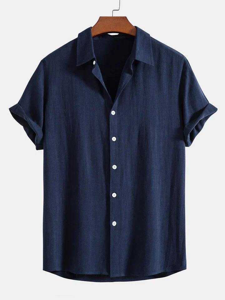 River | Linen blend shirt and straight pants set - Image 21