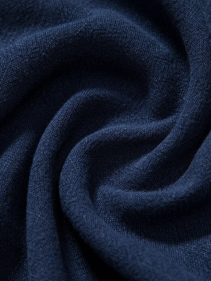 River | Linen blend shirt and straight pants set - Image 3