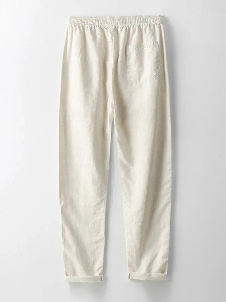 River | Linen blend shirt and straight pants set - Image 5