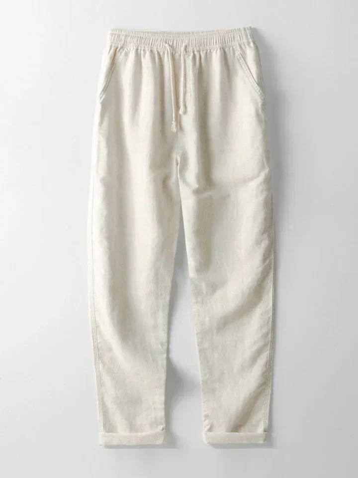 River | Linen blend shirt and straight pants set - Image 7