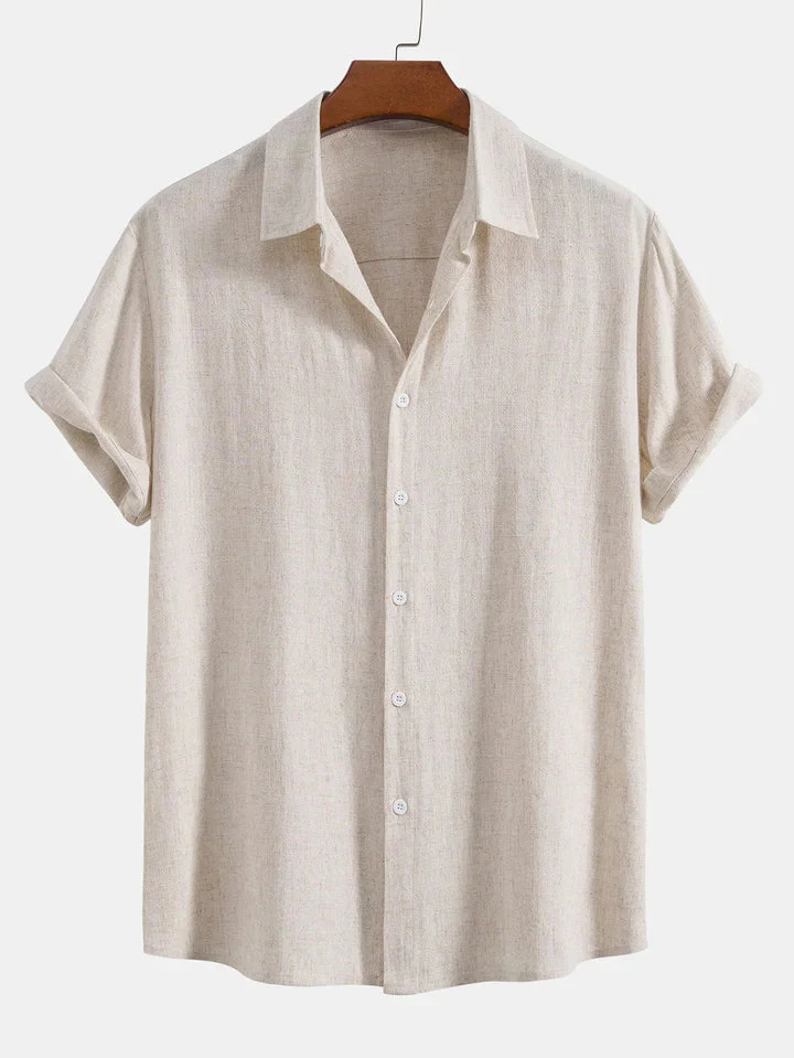 River | Linen blend shirt and straight pants set - Image 8