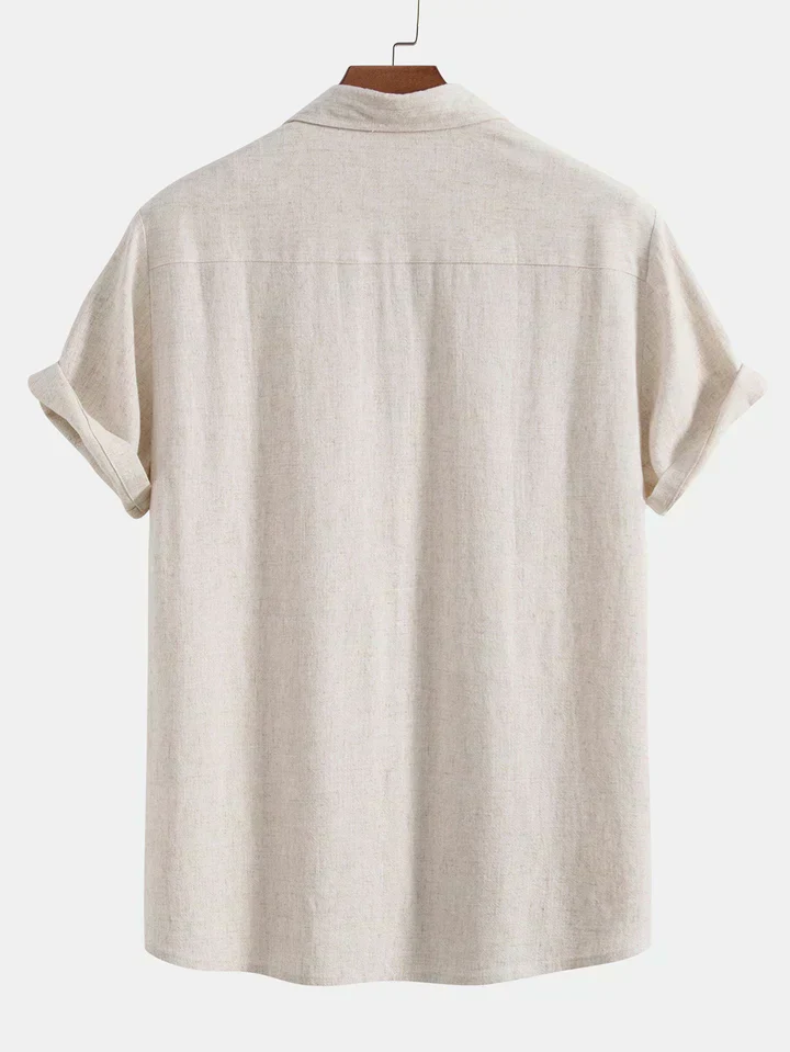 River | Linen blend shirt and straight pants set - Image 9