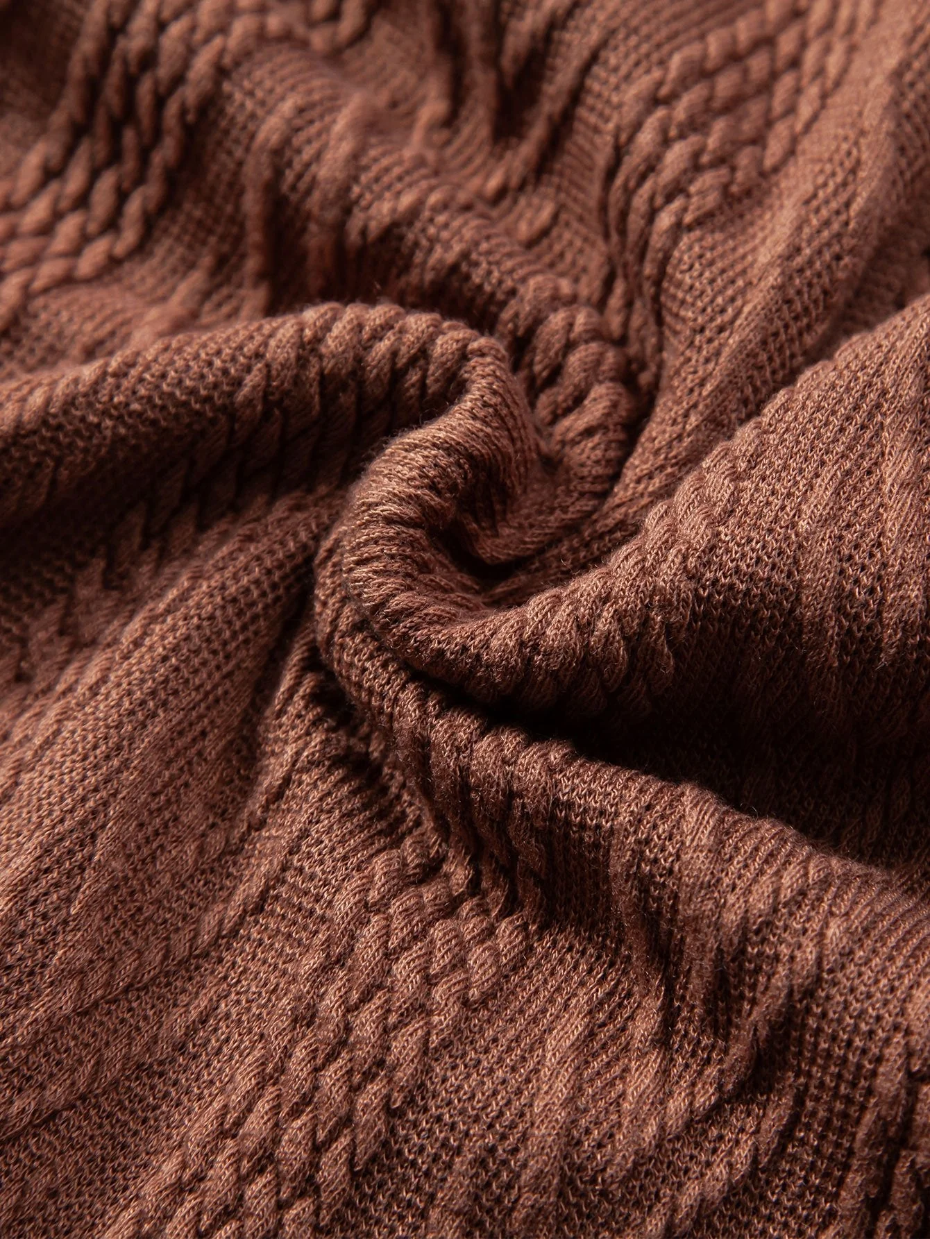 Robert | Knitted Geometric Jacquard Polo - Image 5