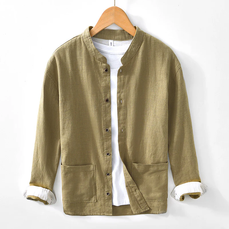 Robert | Langford Linen Shirt - Image 2