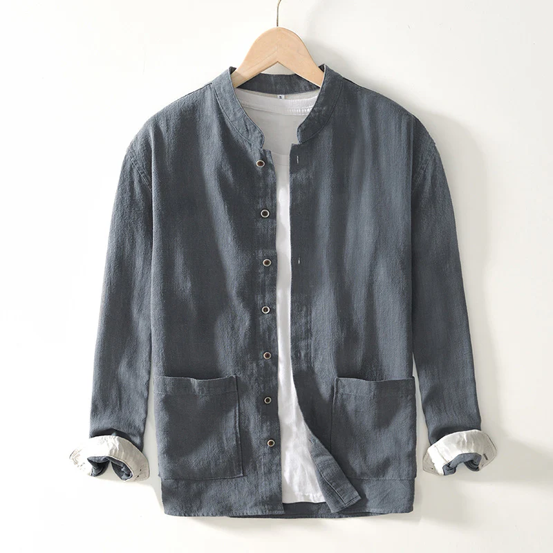 Robert | Langford Linen Shirt - Image 3