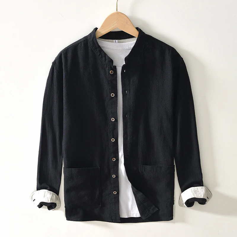 Robert | Langford Linen Shirt - Image 4