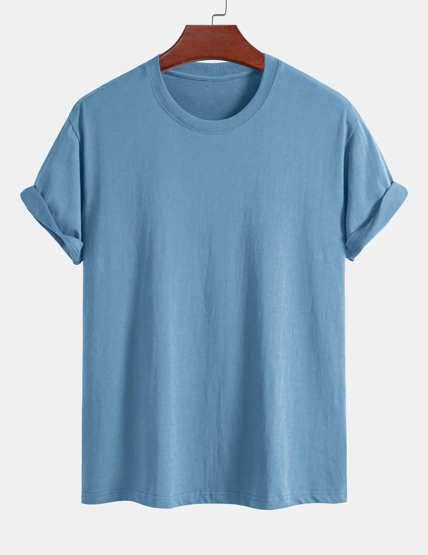 Roberto® | Basic Regular Fit Cotton T-Shirt - Image 16