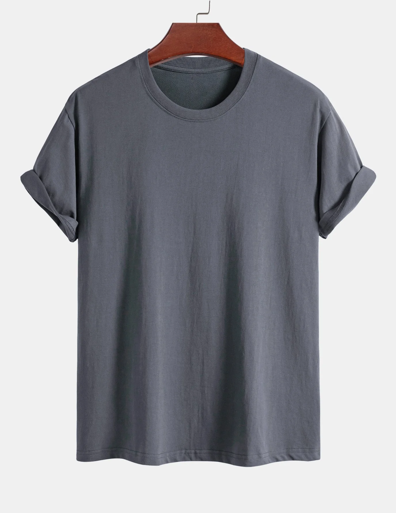 Roberto® | Basic Regular Fit Cotton T-Shirt - Image 4