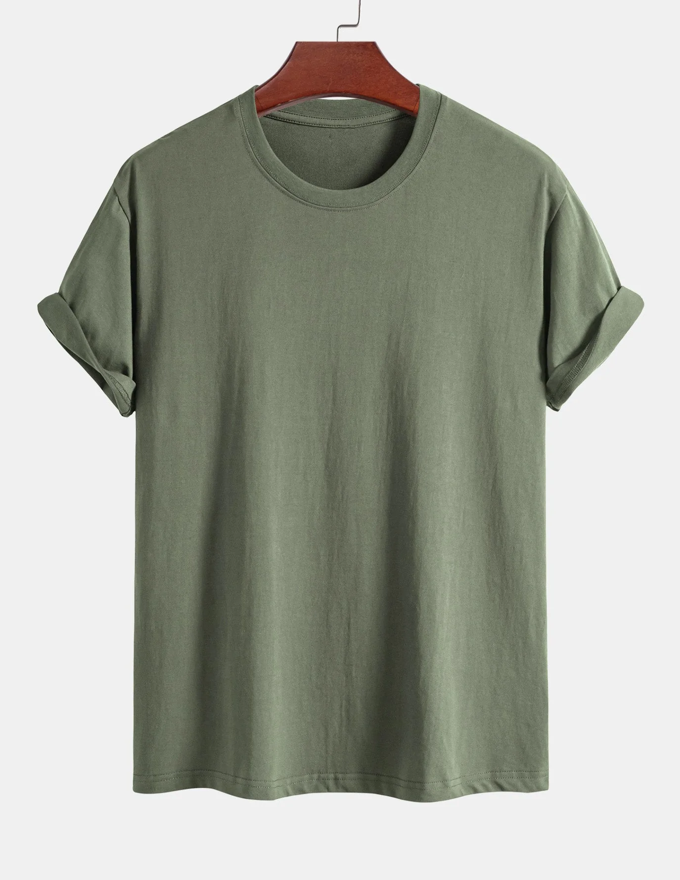 Roberto® | Basic Regular Fit Cotton T-Shirt - Image 5