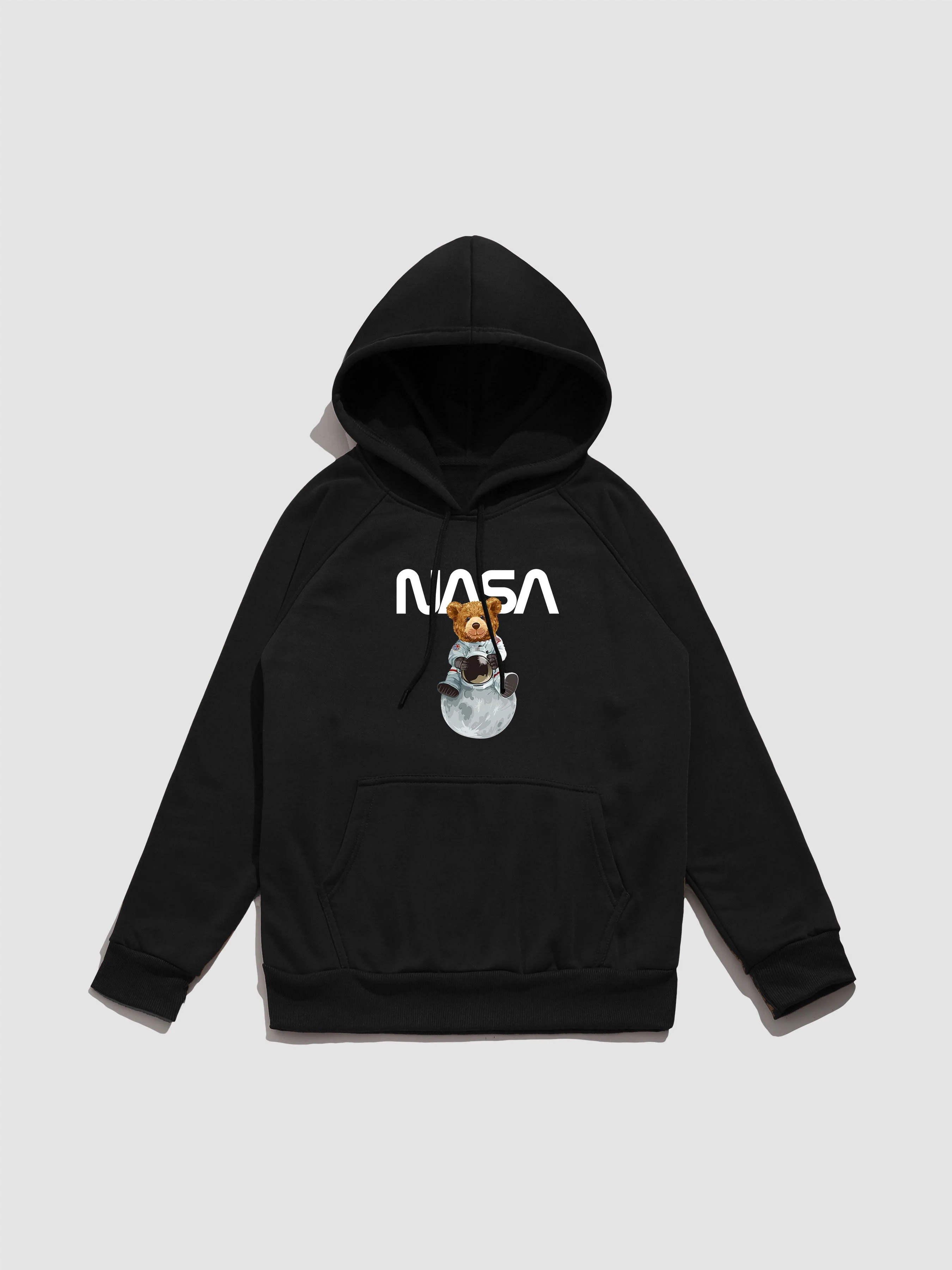 Roberto | Nasa Bear Print Hoodie - Image 4