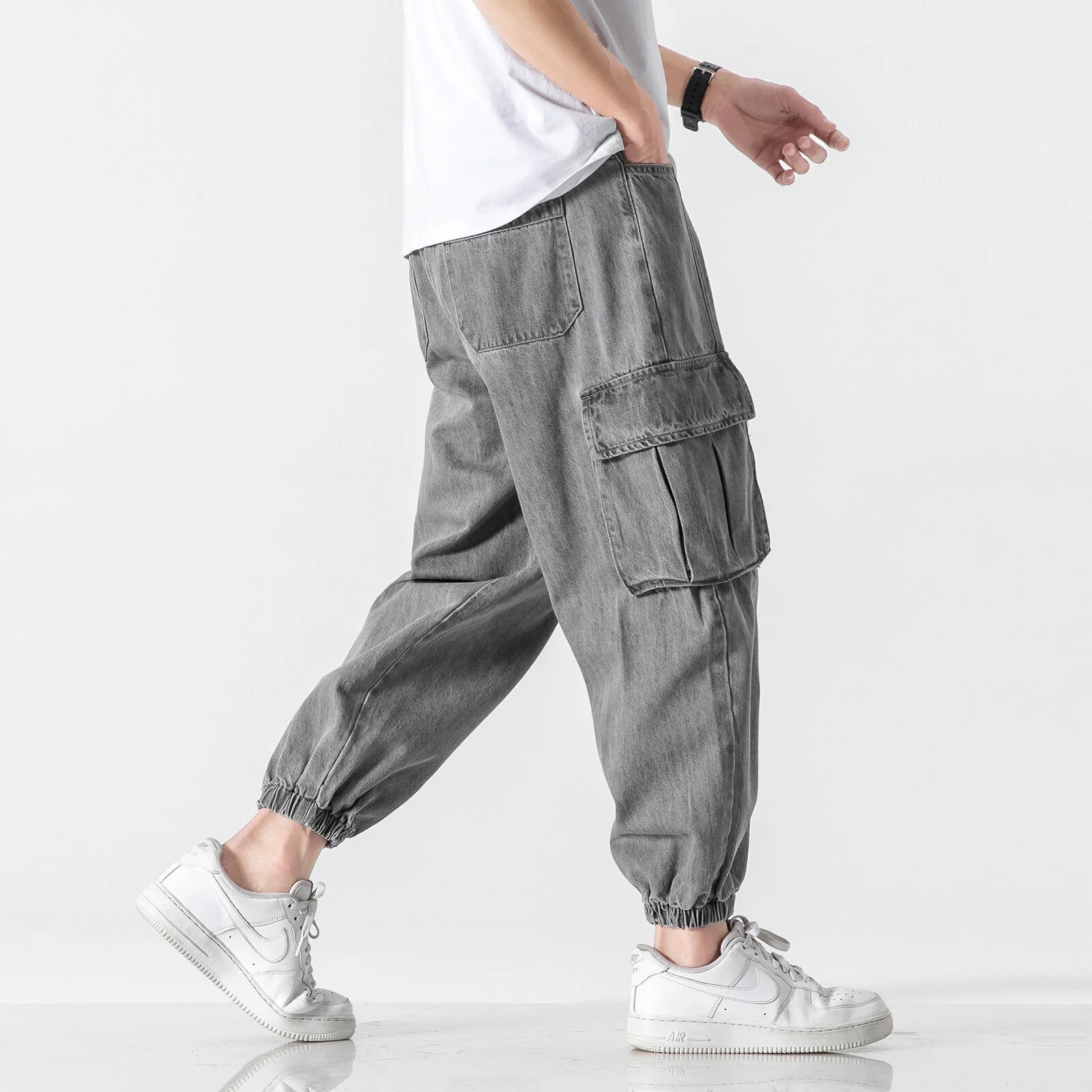 Rocco® | Denim Cargo Pants - Image 5