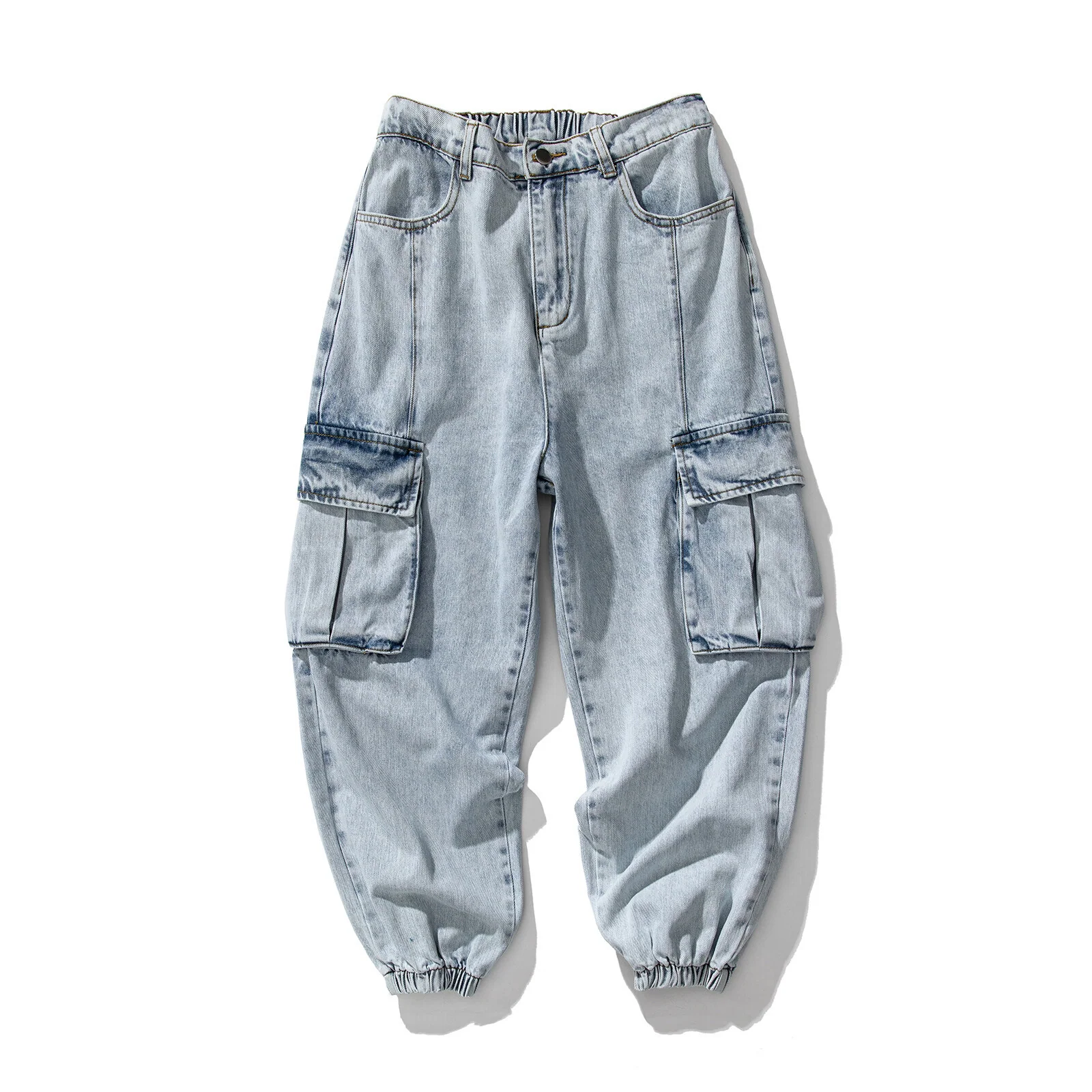 Rocco® | Denim Cargo Pants - Image 6