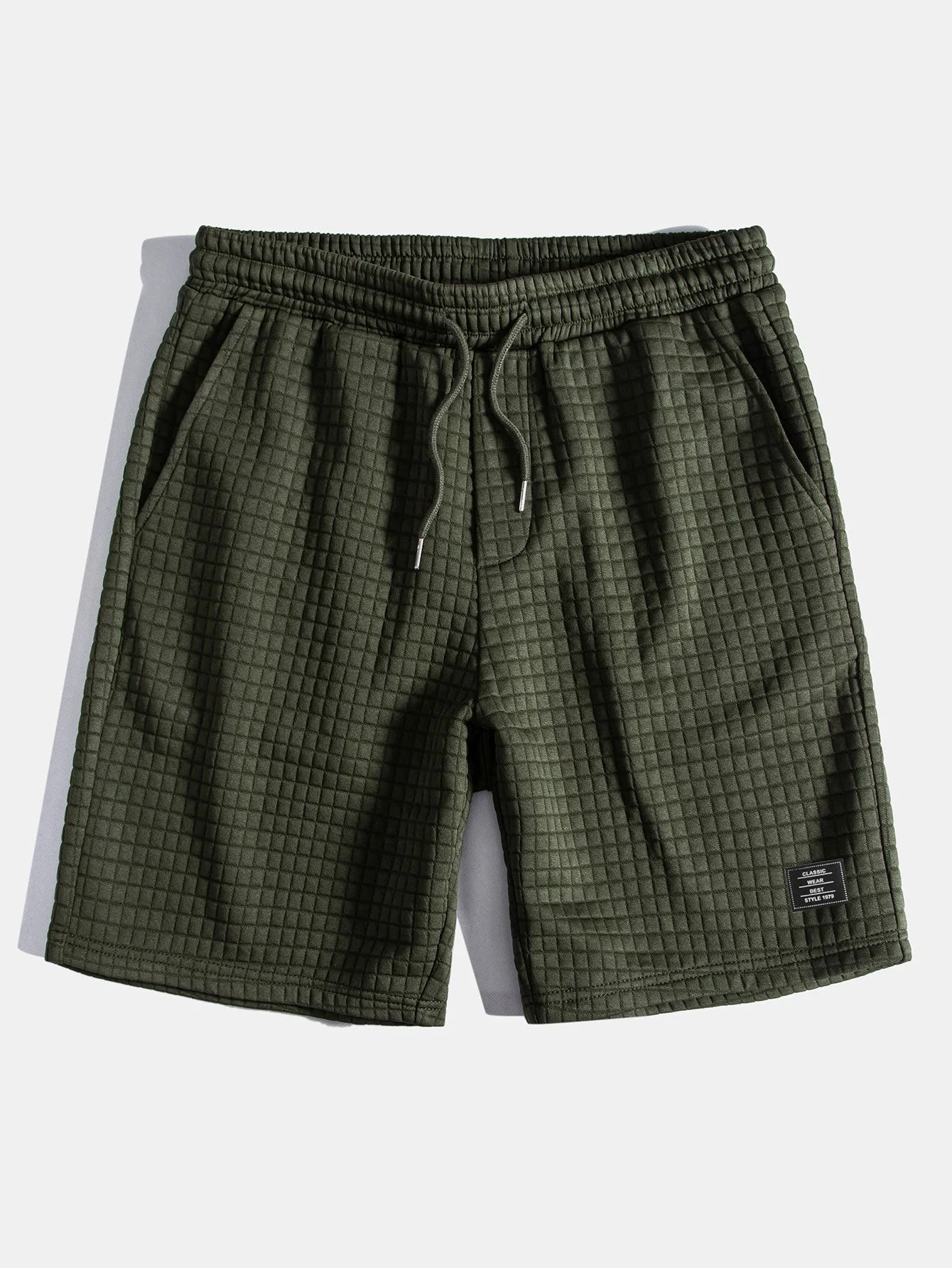 Rocco® | Kangaroo Pocket Waffle Hooded T-Shirt & Shorts - Image 13