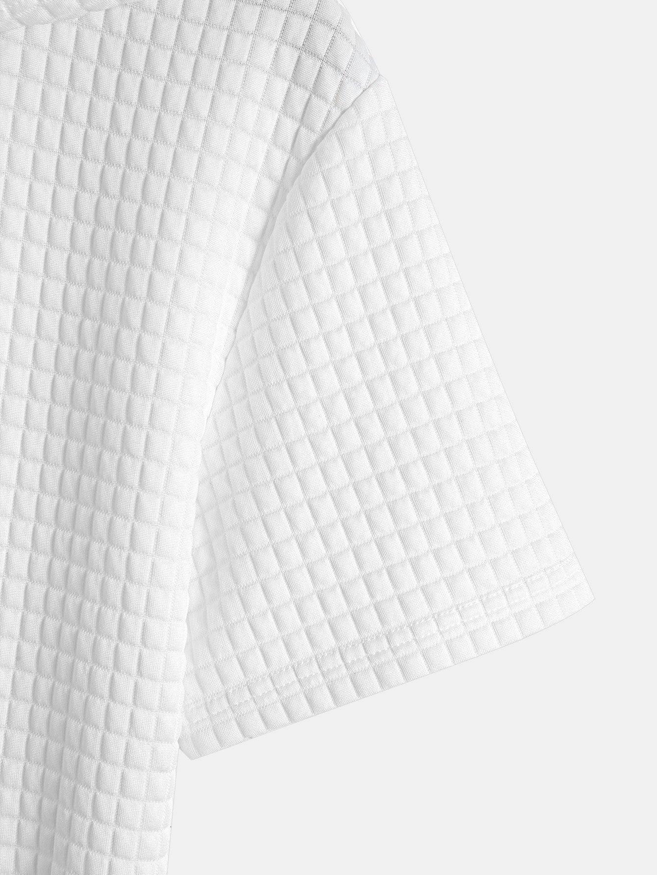 Rocco® | Kangaroo Pocket Waffle Hooded T-Shirt & Shorts - Image 19