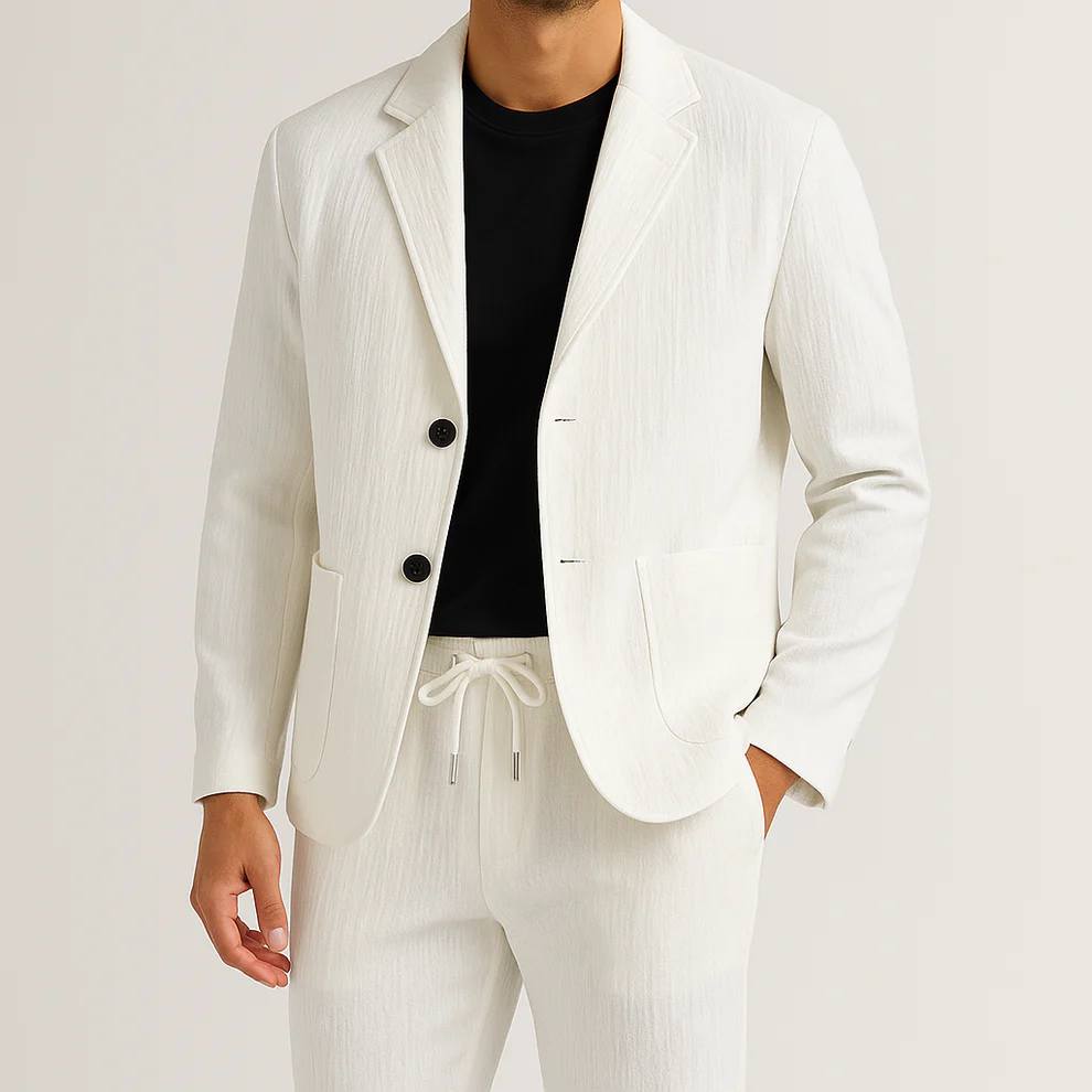Rocky | Linen set with blazer