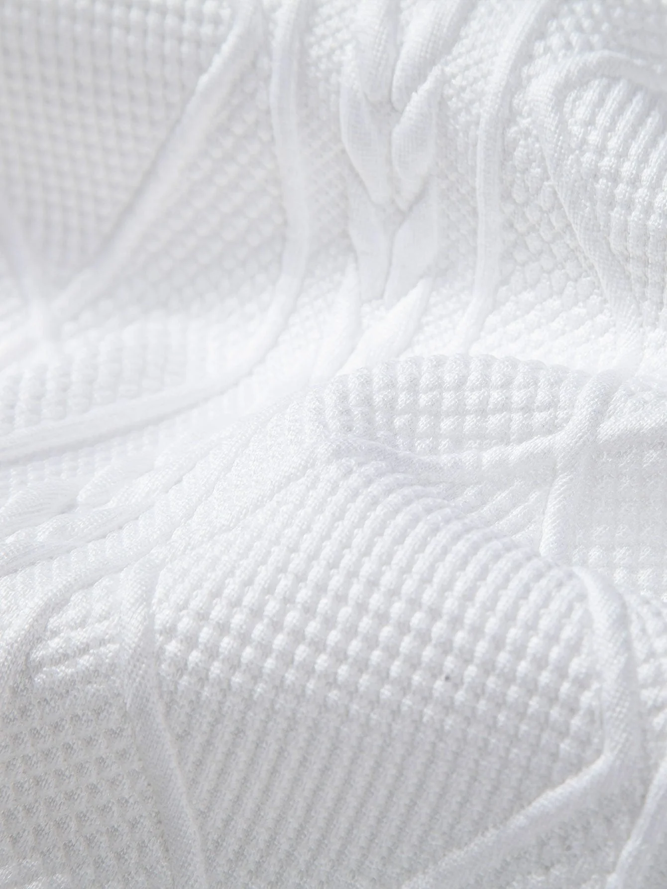 Rocky | Relax Fit Geometric Jacquard Hoodie - Image 14