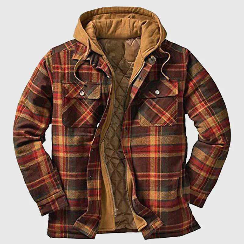 Rogelio® | Davide Costa Plaid Lumberjack Jacket - Image 2