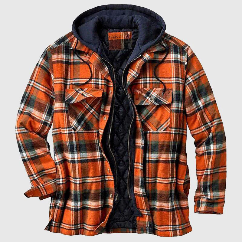 Rogelio® | Davide Costa Plaid Lumberjack Jacket - Image 3