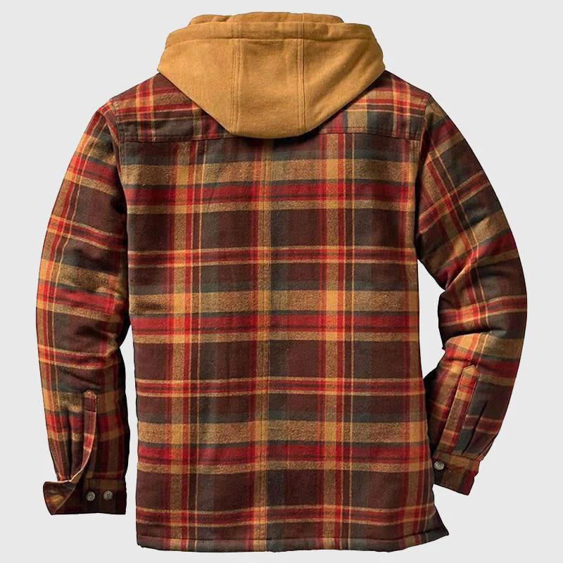 Rogelio® | Davide Costa Plaid Lumberjack Jacket - Image 4