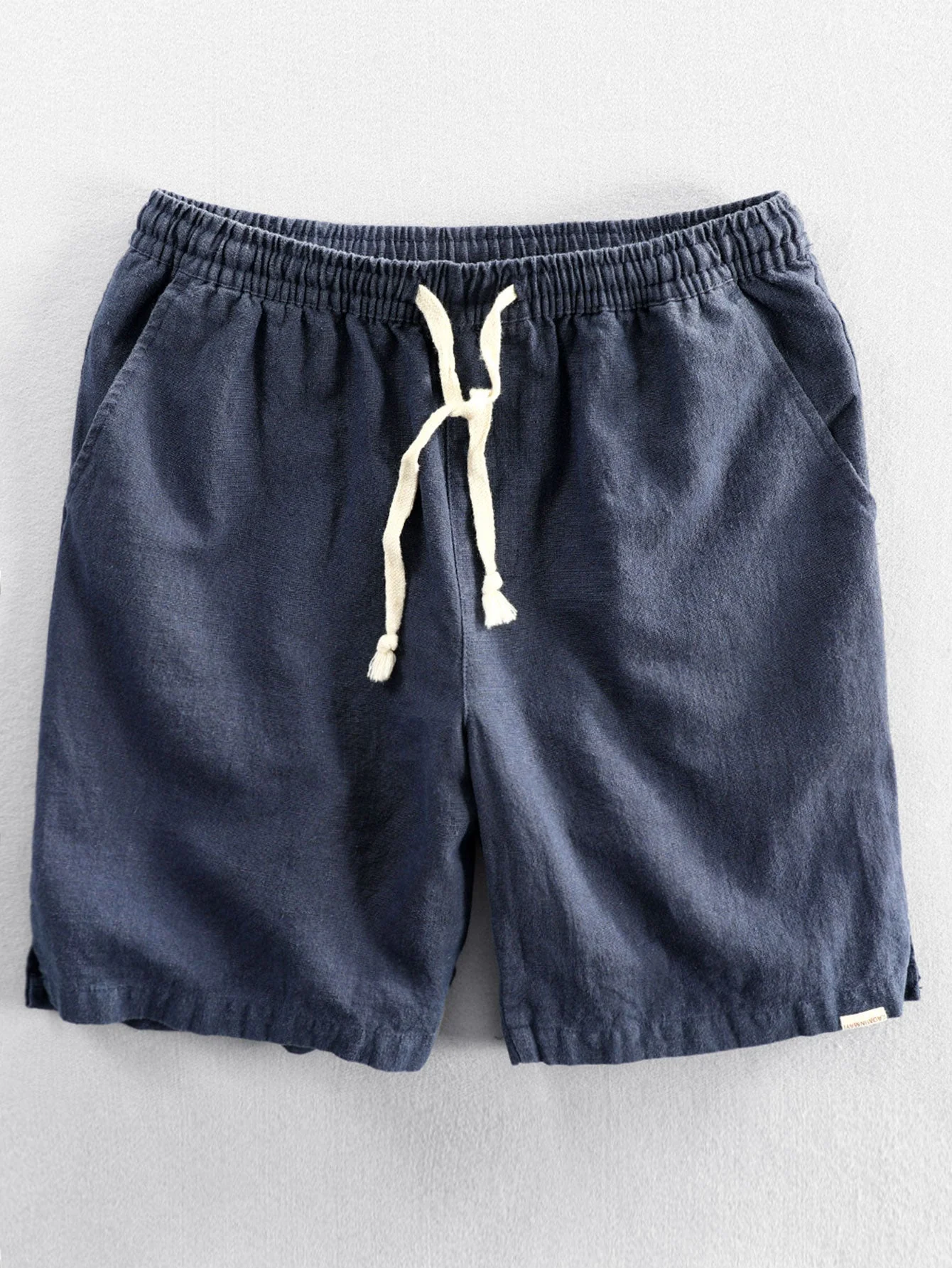 Roland® | Linen Cotton Blend Drawstring Shorts - Image 2