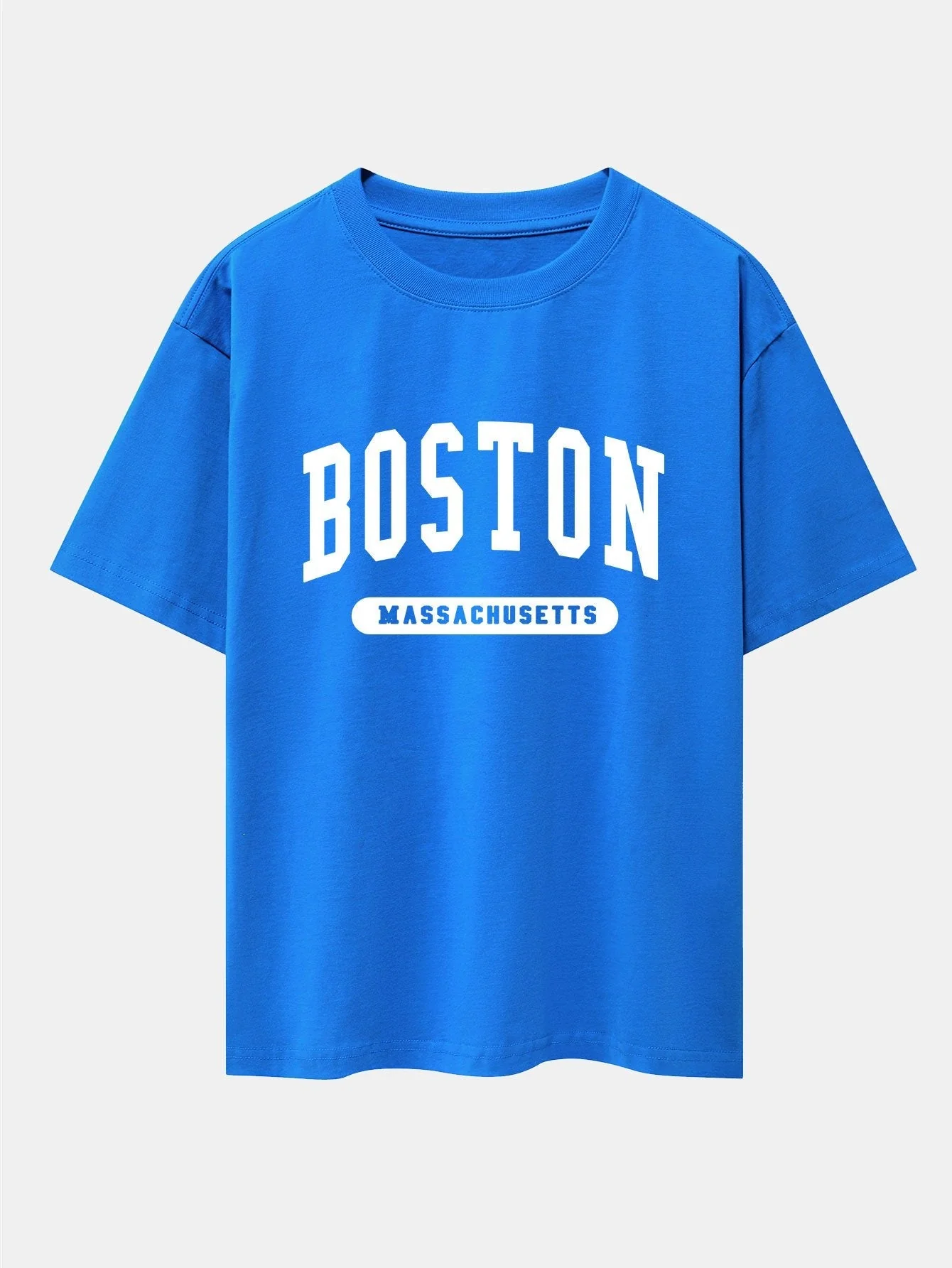 Rolando® | Slogan Print Drop Shoulder Oversize T-Shirt - Image 11