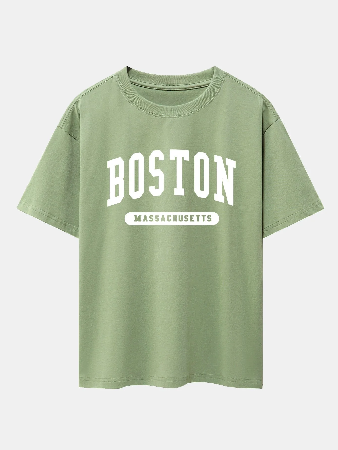 Rolando® | Slogan Print Drop Shoulder Oversize T-Shirt - Image 12