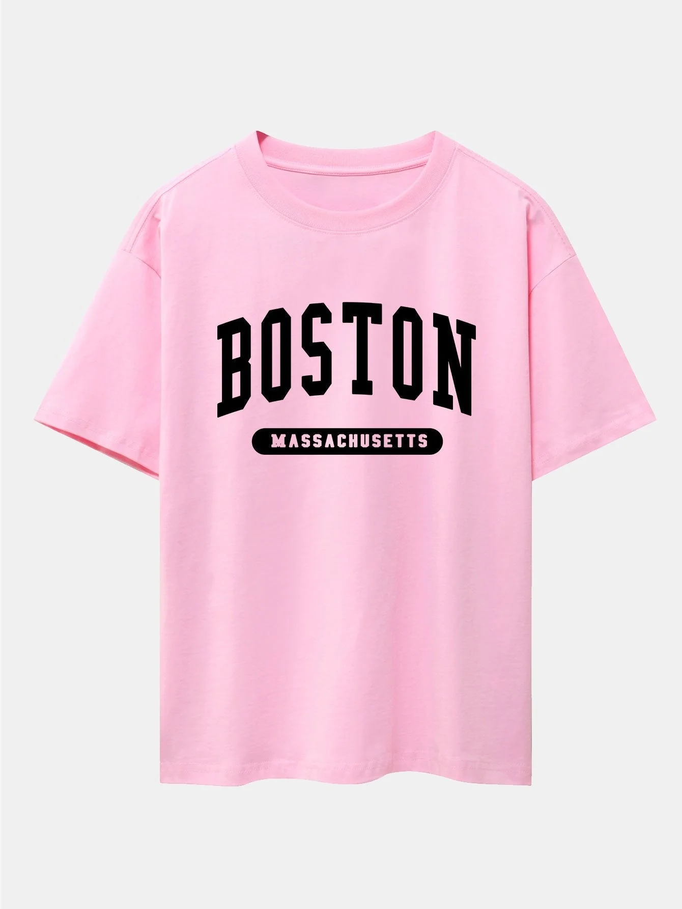 Rolando® | Slogan Print Drop Shoulder Oversize T-Shirt - Image 6