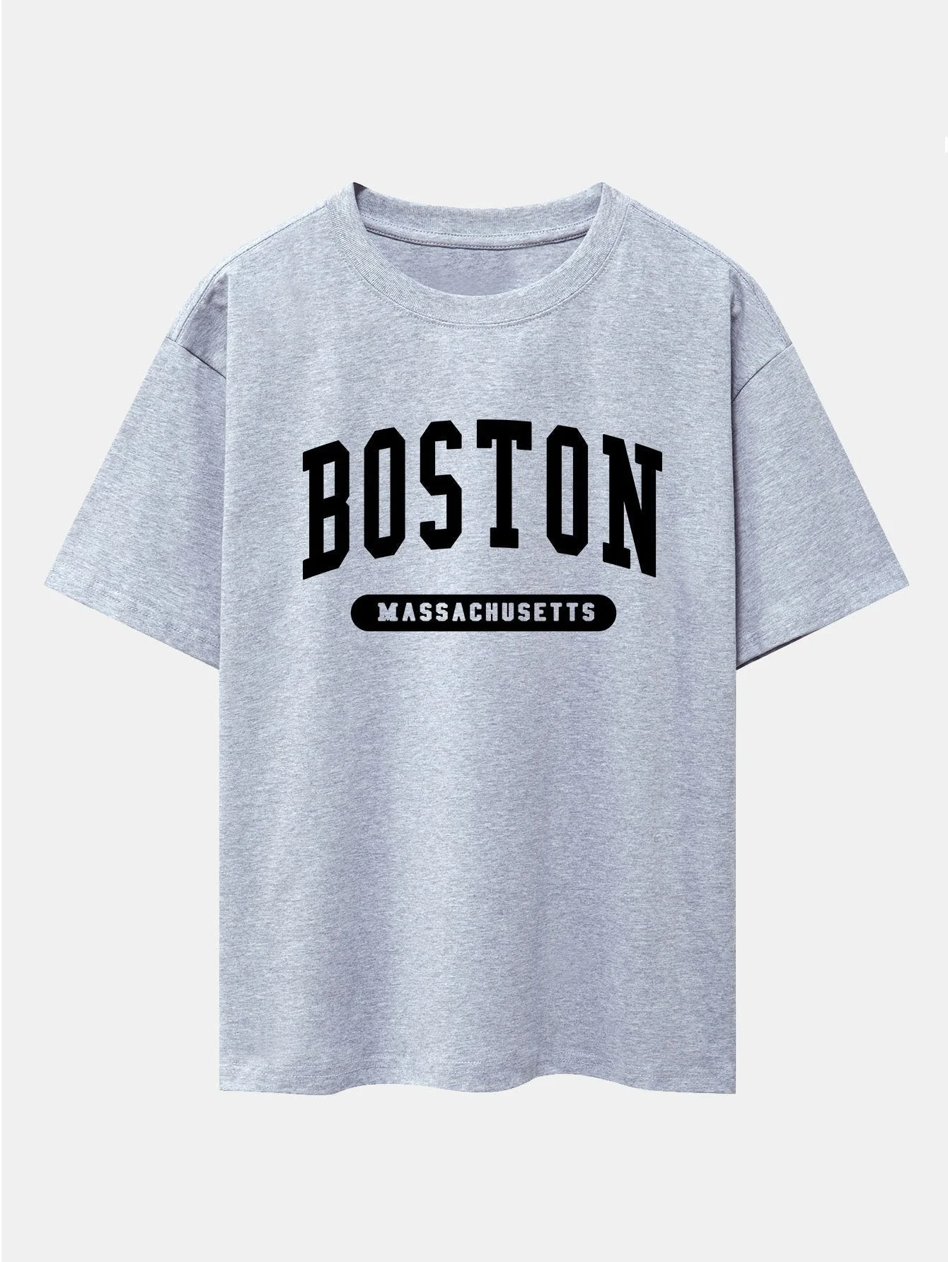 Rolando® | Slogan Print Drop Shoulder Oversize T-Shirt - Image 7