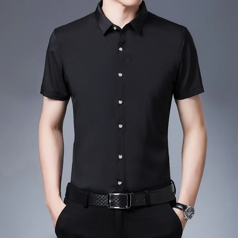 Roman | Business Casual Short-Sleeved Shirt - Image 3