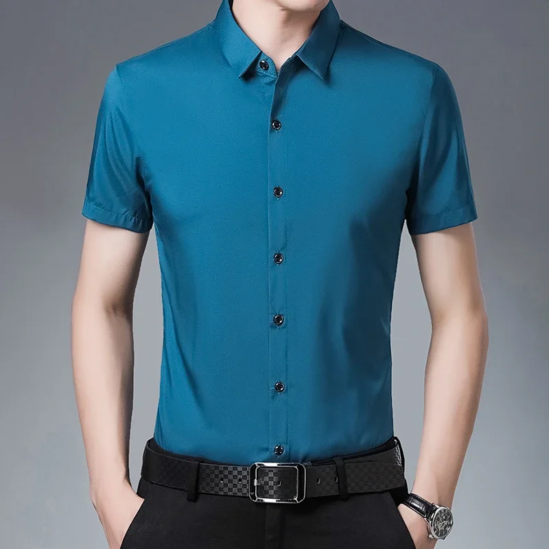 Roman | Business Casual Short-Sleeved Shirt - Image 5