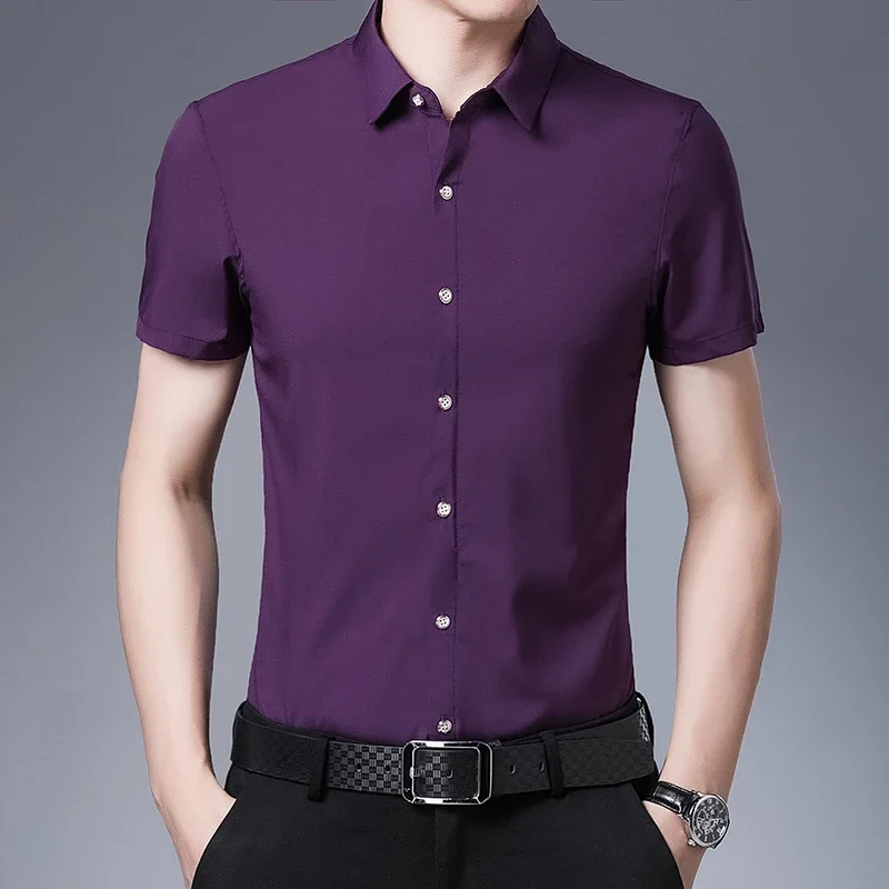Roman | Business Casual Short-Sleeved Shirt - Image 6