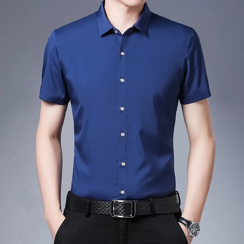 Roman | Business Casual Short-Sleeved Shirt - Image 8