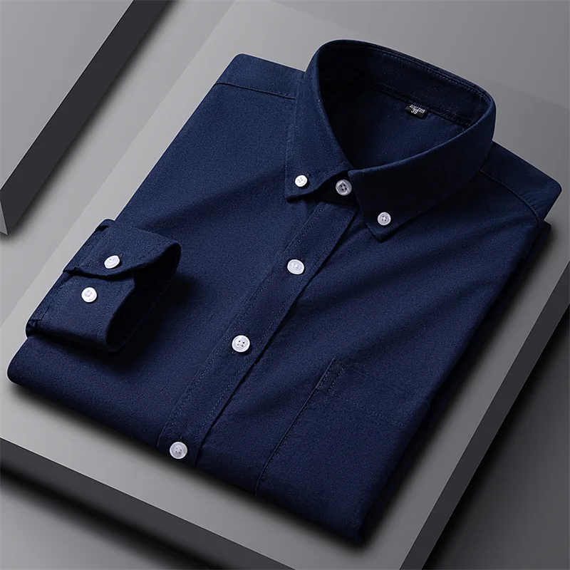 Roman | Givalli - Men's Chic Oxford Shirt - Image 10