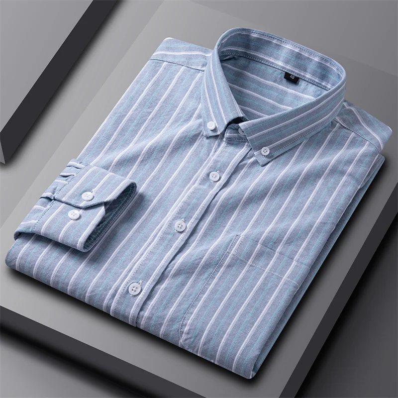 Roman | Givalli - Men's Chic Oxford Shirt - Image 11