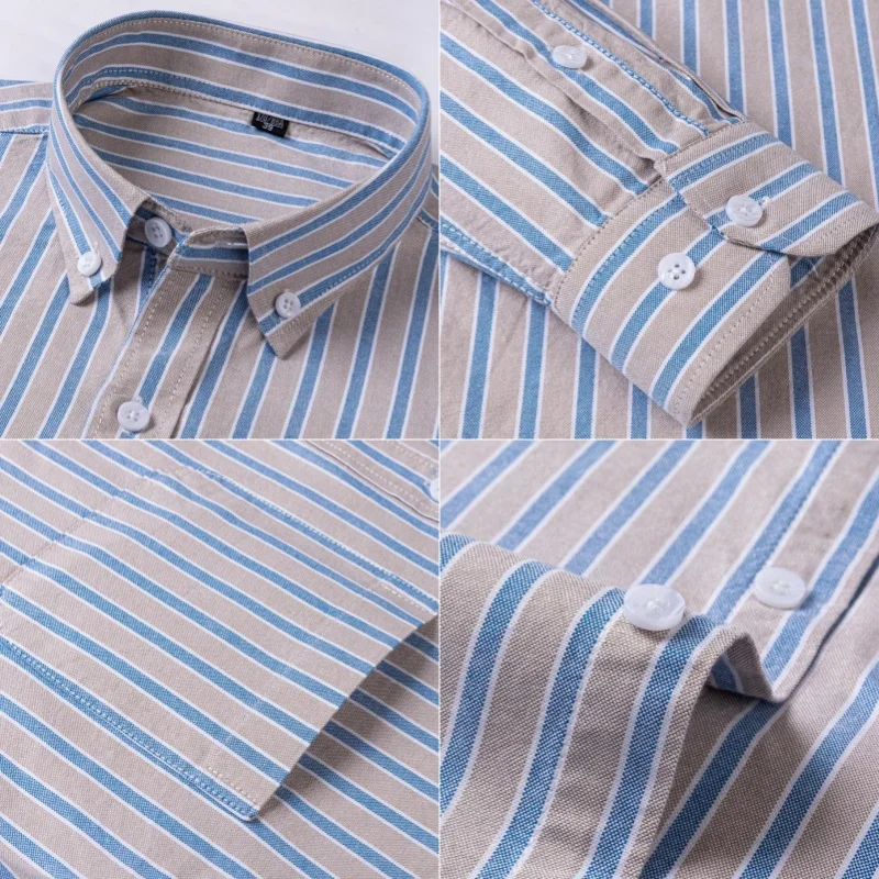 Roman | Givalli - Men's Chic Oxford Shirt - Image 15