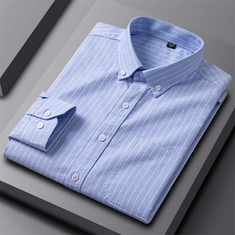 Roman | Givalli - Men's Chic Oxford Shirt - Image 5