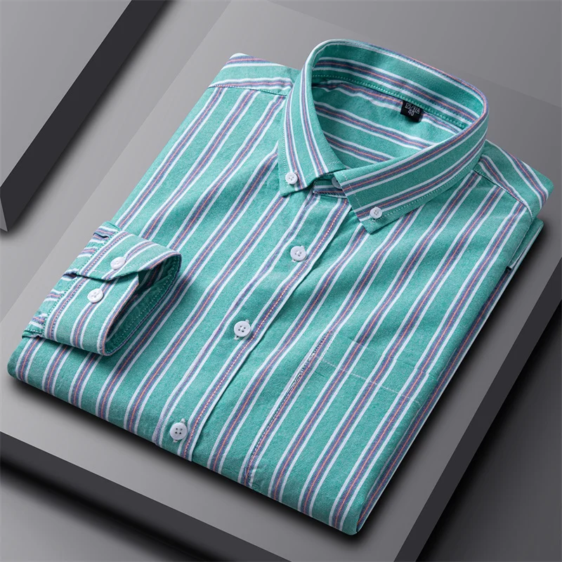Roman | Givalli - Men's Chic Oxford Shirt - Image 7