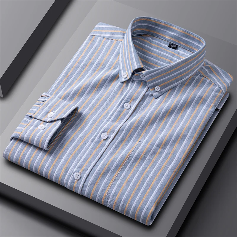 Roman | Givalli - Men's Chic Oxford Shirt - Image 8