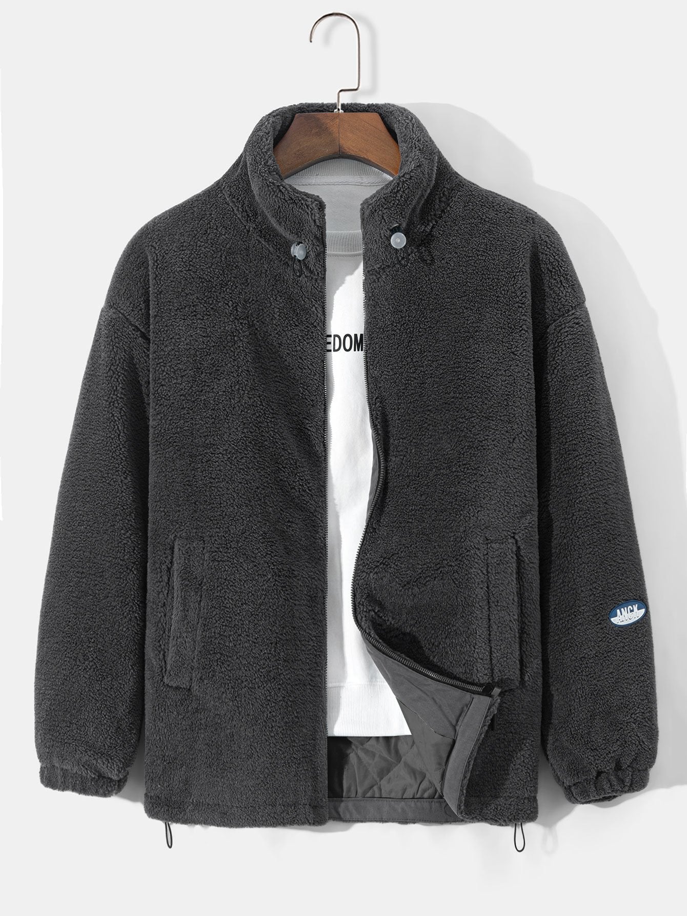 Roman | Quilted Lined Teddy Coat - Image 4