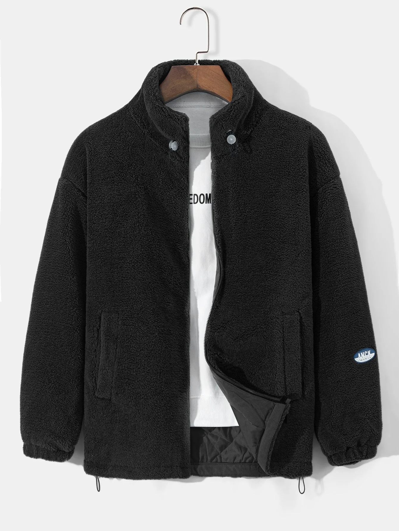 Roman | Quilted Lined Teddy Coat - Image 6